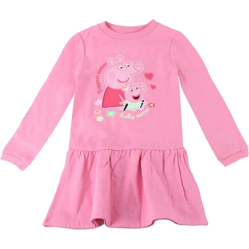 CERDÁ Life's Little Moments Robe pour Fille Peppa Pig Confortable, colorée, Usage Quotidien, Peppa Pig, 4 Ans