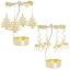 Gold Christmas Tree & Reindeer