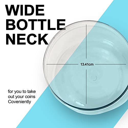AAJ Digital Coin Counter Jar with LCD Display, Track Your Savings Progress Instantly, Electronic Money Bank for Kids Adults - Image 4