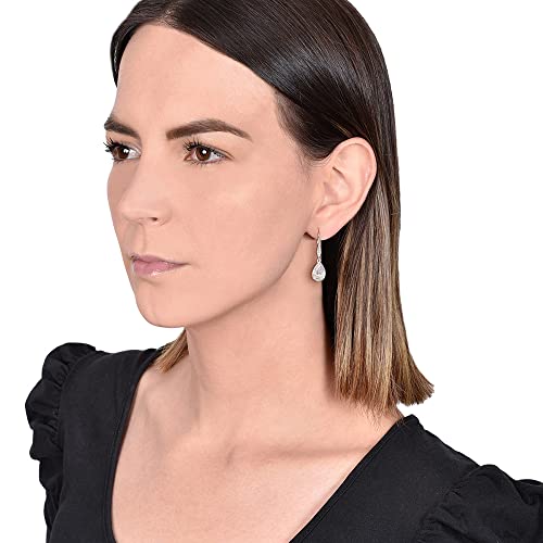 Anne Klein Classics Cubic Zirconia Pear Shape Drop Earrings #TOP2