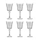 Tefrine Champagnerflöten-Set, Kristall-Champagnergläser, elegante Hochzeits-Toastflöten, 277 ml, perfekt für Feiern, Mimosen-Weingläser, 6 Stück