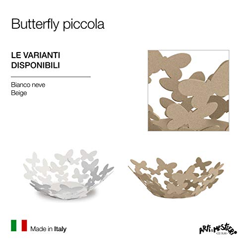 Centerpiece Papillon Beige Petit objet de décoration de table