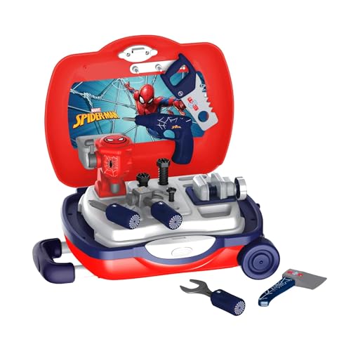 17-Piece Spider-Man Handyman Luggage Tool Set by HOBBYTRON
