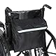 Rollstuhltasche Hinten Oxford Rollstuhl Tasche, Aufbewahrungstasche für Rollstuhl, Multifunktional Rollstuhl Rucksack Aufhängen Rollstuhltasche mit Reflektierenden Streifen für Rollstühle Gehhilfen