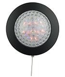 Integriertes LED Modul Niermann Standby 331 LED Tisch-Wandleuchte Prisma, schwarz