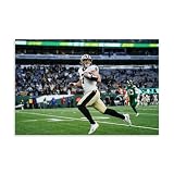 DENMIEX Taysom Hill Poster Wall Art Painting Canvas Gift Living Room Prints Bedroom Decor Artworks 08x12inch(20x30cm)