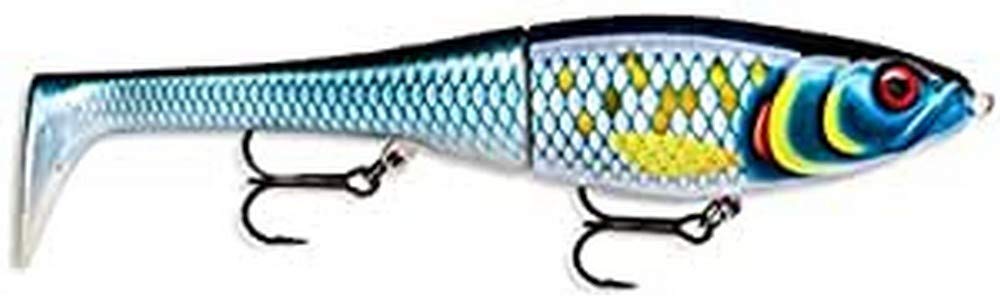 Rapala X-Rap Peto Lure with Two No. 2/0 Hooks, 0.5-1 m Swimming Depth, 20 cm Size, Scaled Baitfish