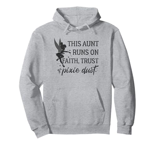 Sweat à capuche Fée Clochette Disney pour femme pull confortable bleu nuit