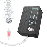 AQQA 30GPH USB Rechargeable Aquarium Air Pump...