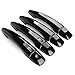 ANFOKAS 4pcs Compatible with Nissan Sentra Altima Rogue 2025 2024 2023 2022 2021 Accessories Car Exterior Door Handle Cover Trims Protector -Glossy Black