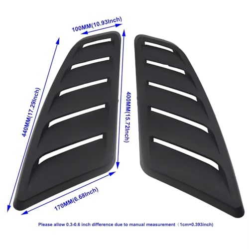 Grille d'admission d'air de capot pour Mustang 2015-2017