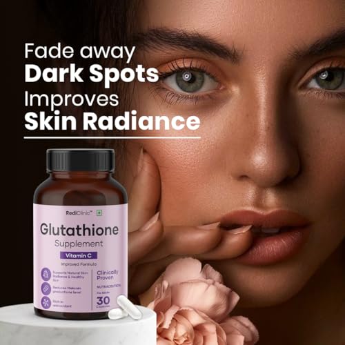 Image of Japanese Glutathione Capsules with Vitamin C |Antioxidant, Detox & Supports Glowing Skin | Helps in Healthy, Radiant & Youthful Skin |Pack of 1-30 Capsules
