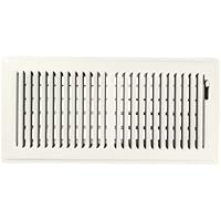 Rückluftgitter Aus Stahl – 15,2 X 35,6 Cm (6 X 14 Zoll), Weiß | Für Heizungs- & Klimaanlagen | Mit Rostfreier Beschichtung & Einfacher Montage