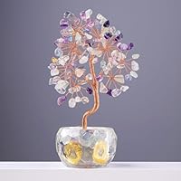 ★ 天然木の置物 インテリア Amazon.co.jp: JAnjiaLxY 天然石 置物 クリスタル 木 玄関 インテリア