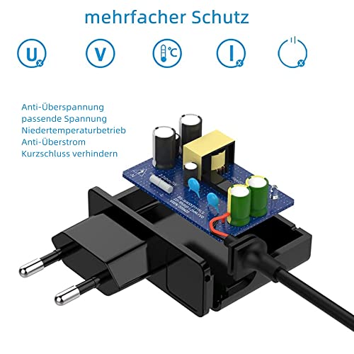 Ladekabel Netzeil Kompatibel mit Braun Rasierer Series 9 8 7 6 5 3 1, 3000S, 3040S, 390CC, 5190CC, 790CC, 760CC, 7865CC, Beard und Head Cruzer Elektrische Shaver Ladegerät 12V 0,4A Rasiererkabel - Image 4