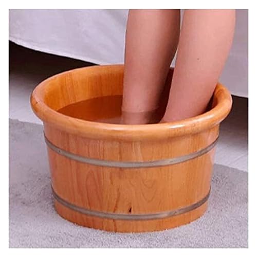 Cubeta de Madera Sólida para Spa de Pies 26 cm miniatura 4