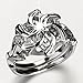New 2025 925 Sterling Silver Nenya Galadriel Ring of Water Fashion Women Jewelry Fan Gift Fashion Accessories Creative Gift
