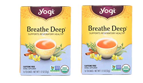 YOGI Organic 2 PACK (32 TEA BAGS )Tea Green Detox