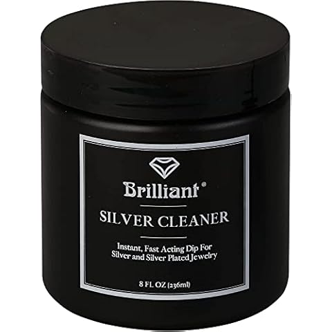 Brilliant Silver Dip Cleaner, Black 8 Oz Cover