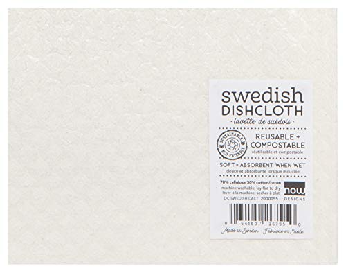 Now Designs Compostable Swedish Dishcloths, All Pretty Horses - 6.5 X 8 In | Set Of 2 #TOP6