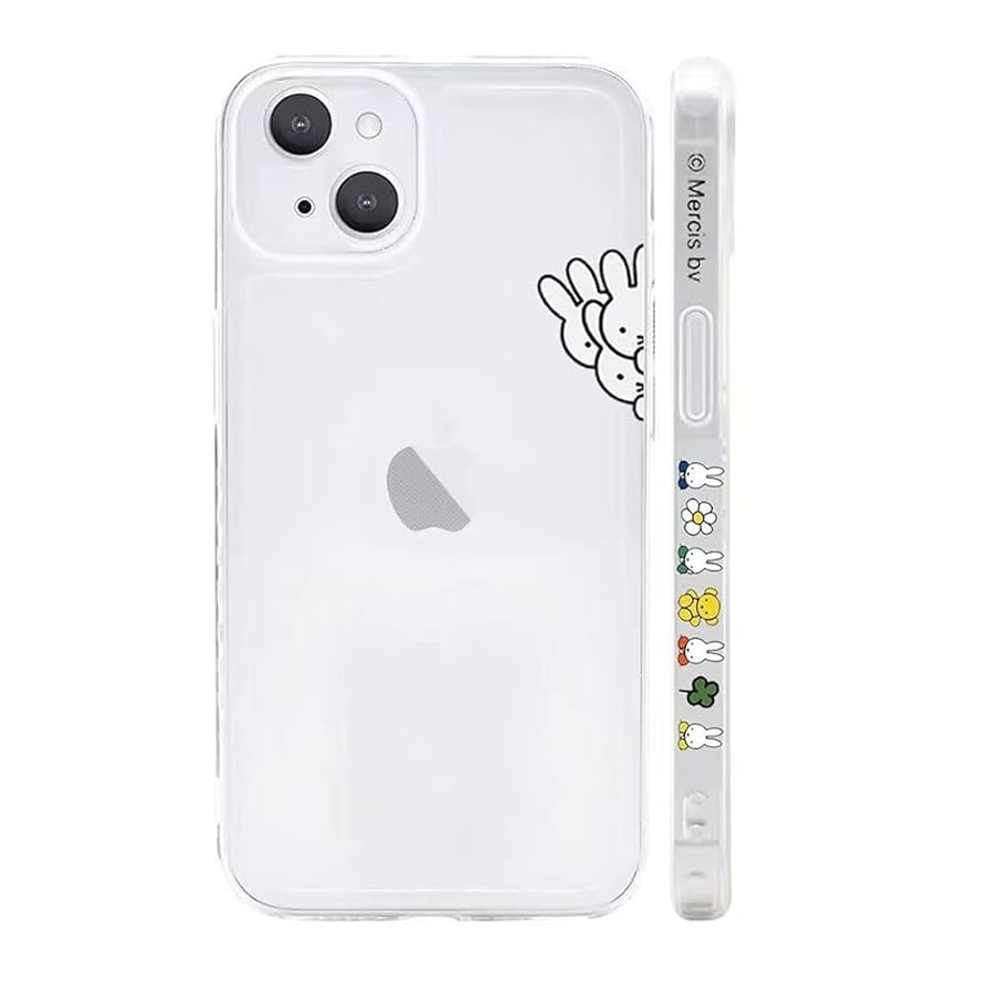 Amazon.co.jp: ミッフィー iPhone15 用 ケース クリア 保護