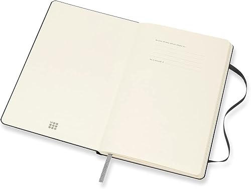 Miniatura 2 de Moleskine Agenda semanal clásica de 18 meses 2021-2022, tapa dura, grande (5 x 8.25 pulgadas), color negro