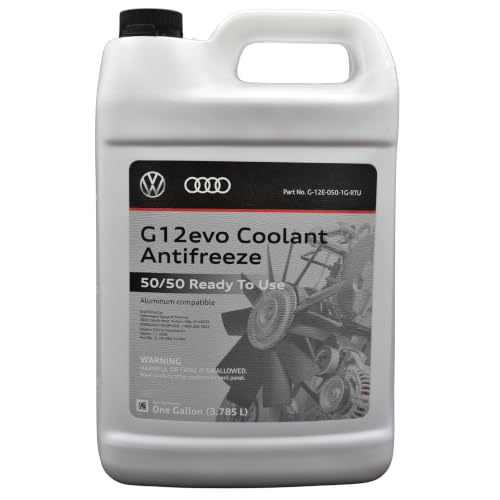 Safety Recall 19Q8 / Radiator and Coolant Hose - 2022-2023 Volkswagen Golf R A8 & Golf GTI 3 Audi Genuine G12 EVO Coolant Antifreeze, 50/50 Premixed, Ready to Use