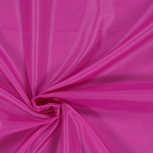 Tissu doublure polyester au mètre - Rose Fushia - Avenue des Tissus