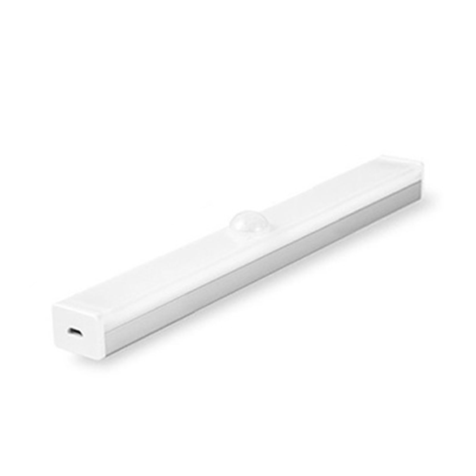 LED Nachtlicht Smart Motion Sensor Nacht Lampe Drahtlose Dimmen USB Lade Lampen Schlafzimmer Schrank Küche Lichter Bewegungsmelder(White light,30cm lamp)