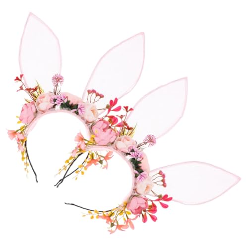 Doux bandeau oreilles lapin pour le confort des coiffures d'enfants