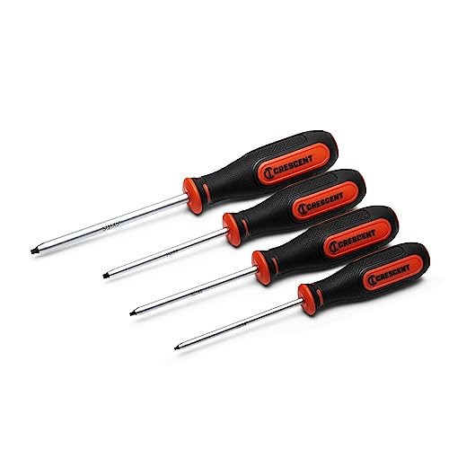 Crescent CRESCENT 4 Piece Square Screwdriver Set, Square S0x4