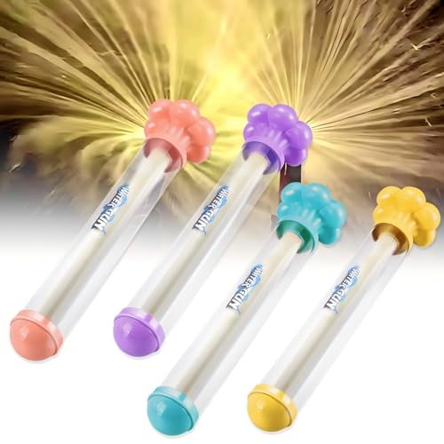 Image of Firework Water Guns - Romantic Couples Firework Style High-Pressure Pull-Out Water Guns for Bath, Pool, Party, Summer Outdoor Fun - 4 Pcs