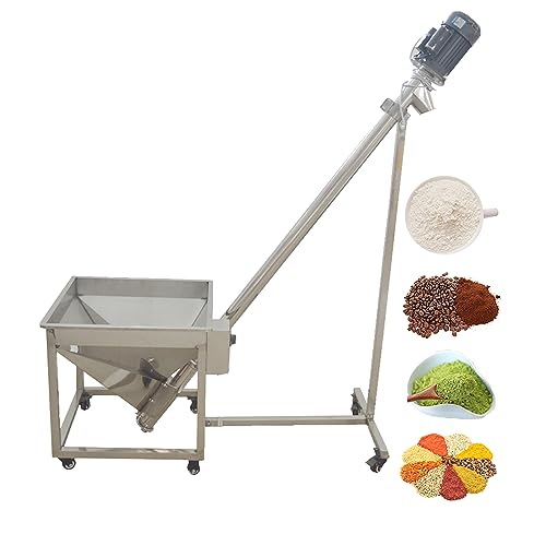 INTBUYING Incline Auger Screw Conveyor