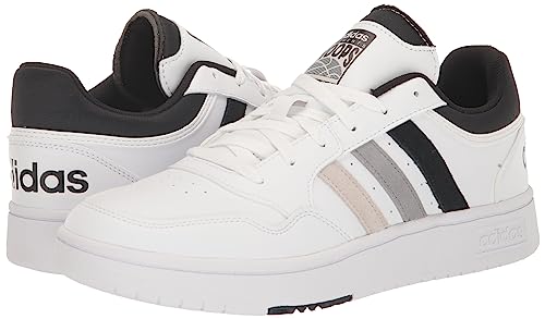 adidas Originals Hoops 3.0 Sneaker White Core Black Grey 4