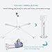 Foldable Portable Beach Umbrella Stand-Portable Patio Umbrella Base Holder,Outdoor Sunshade Anchor Size PLUS Thickened,Rust Free Tempered Iron Umbrella Stand for Courtyard,Swimming Pool,Beach,Grass