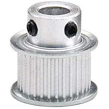 2GT 48T Timing Pulley 5mm Bore 6mm Belt Width For CNC 3D Printer Reprap Tooth Width7mm, Bore5mm