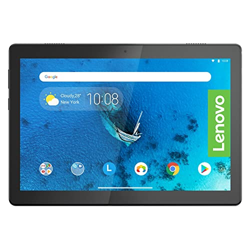 Lenovo Tab M10 25,5 cm (10,1 Zoll, 1280x800, HD, WideView, Touch) Tablet-PC (Quad-Core, 2GB RAM, 16GB eMCP, Wi-Fi, Android 10) schwarz