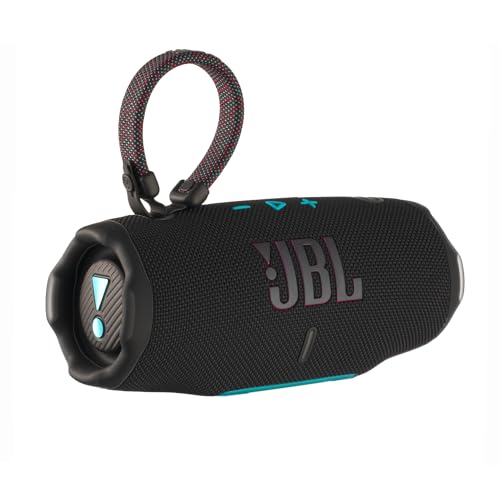 Image of JBL Charge 6 Portable Bluetooth Speaker (Funky) | IP68 Waterproof, DustProof, and DropProof, Outdoor Wireless Audio |28Hrs Playtime + Travel Case Bundle