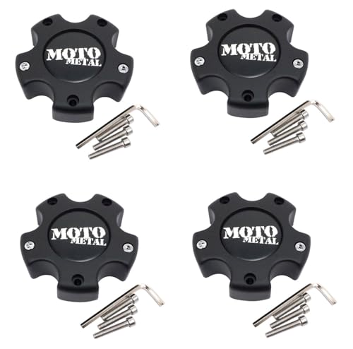 Cache-moyeux moto Metal 845L121 noir mat contre la rouille des moyeux