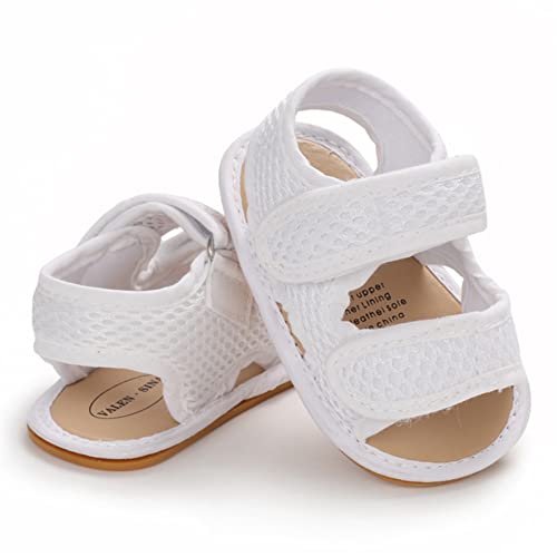 Image of RVROVIC Baby Boys Girls Sandals Premium Soft Anti-Slip Rubber Sole Infant Summer Outdoor Shoes Toddler First Walkers