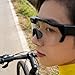 PUSOKEI 1080P Camera Glasses, Hands Free Video Recording Glasses with Electronic Stabilization & WiFi App Transfer for Cycling, Sports and Outdoor Activities