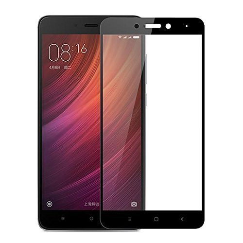 Image of Tempered Glass Screen Protector Compatible For Mi Redmi Note 4 with Edge to Edge Coverage and with Easy Installation Kit