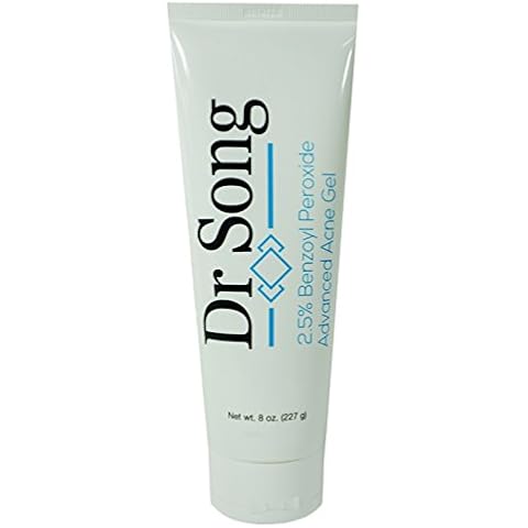Dr Song 2.5% Benzoyl Peroxide Acne Gel Treatment Lotion (8 oz) Cover
