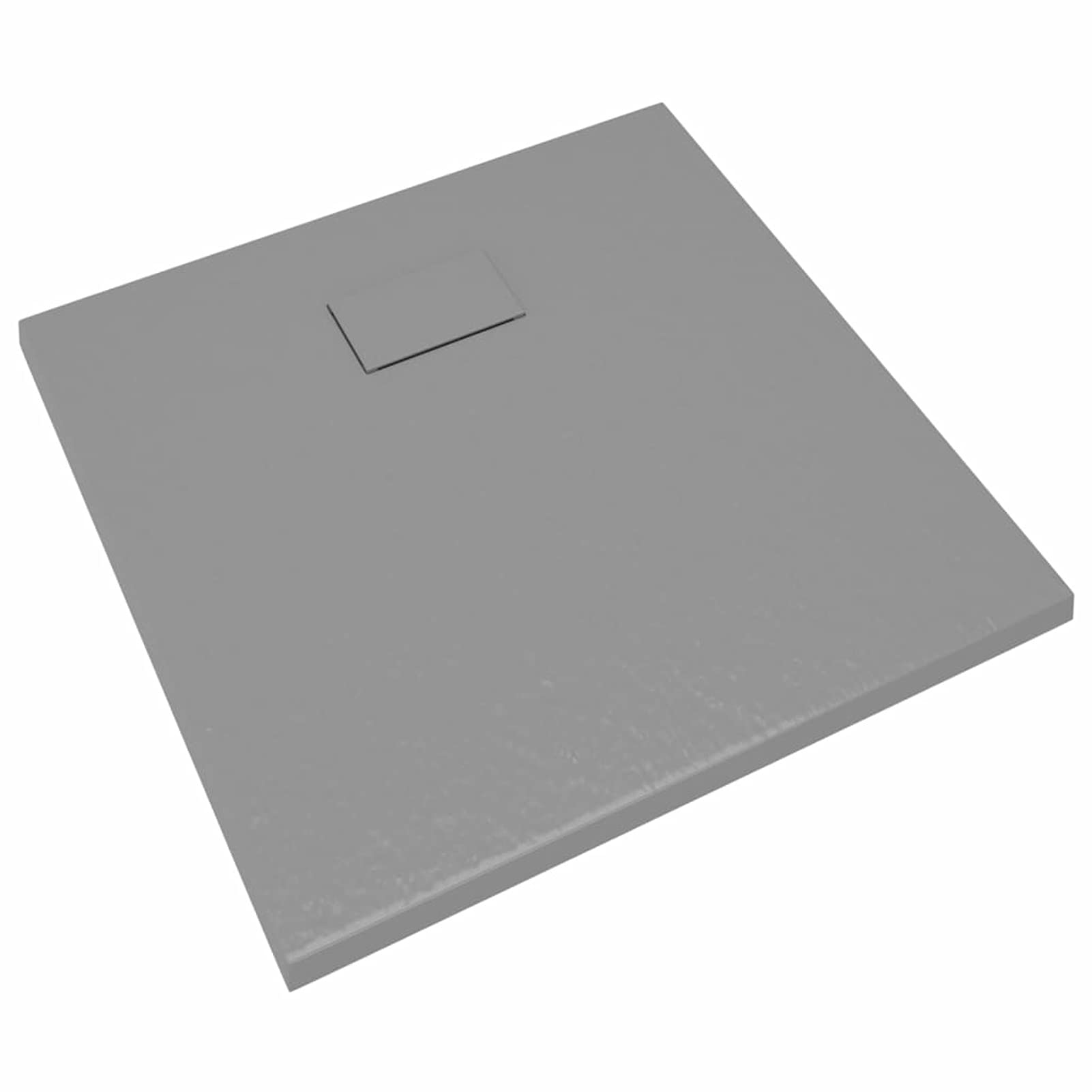 Plato de Ducha SMC Gris 90x90 cm Plato Ducha Resina Muebles BañO Plato Duchas