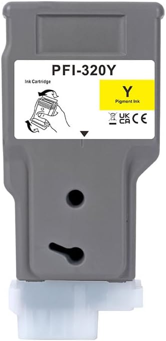 インク革命】 Canon用 PFI-320Y 互換インクタンク 顔料 イエロー