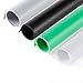 Produktbild Selens PVC Hintergrund 100 x 200 cm Schwarz + Weiß + Grau + Grün, Mate Hintergrund Kit für Foto Studio Fotografie