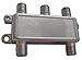 Cable Splitter, 4-Way, F-Type, 1GHz
