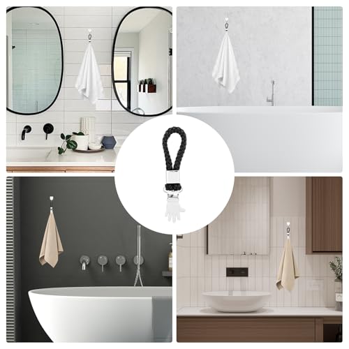 6 Stück Handtuchklammern Handtuch Aufhänger Handtuchclips Aufhänger für Handtücher Handtuchaufhänger Ohne Nähen Handtuch Klammern Handtuchhalter Clips Handtuchschlaufen Küche Bad