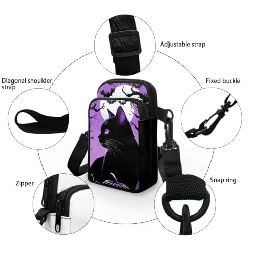 Image of Xpyiqun Small Crossbody Bag Women Phone Purses Sling Shoulder Handbag Cross Body Pouch Wallet Bags