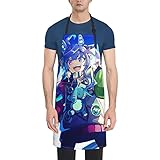 [RFSHOPWF] ウマ娘 ライスシャワー エプロン H型シンプルカフェエプロン おしゃれレディースメンズポケット付き シワになりにくい撥水汚れにくい家庭用ピナフォア 保育士キッチン業務用作業用えぷろん。70cm×84cm